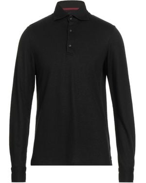Isaia Poloshirt - Schwarz