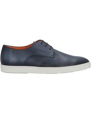 Santoni Schnürschuh - Blau