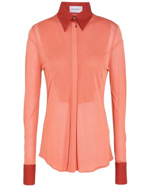 Ferragamo Coral Shirt Viscose - Pink