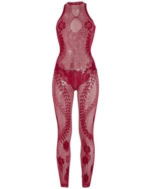 Poster Girl Jumpsuit - Rot