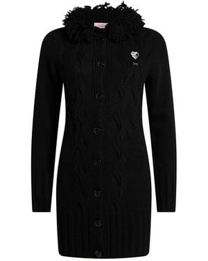 Blugirl Blumarine Folies Cardigan Polyester, Wool, Alpaca Wool, Rayon - Black