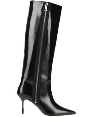 MSGM Boot Leather - Black