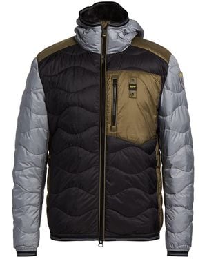 Blauer Plumífero Y Acolchado - Negro
