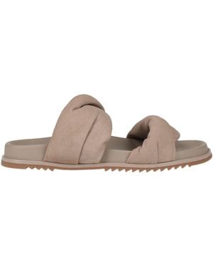 Rick Owens Sandals Leather - Brown