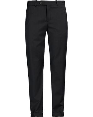 Rrd Trousers Virgin Wool, Elastane - Black