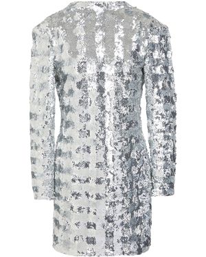 Isabelle Blanche Mini Dress Viscose, Polyester - White