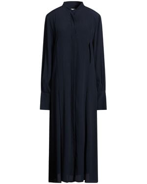 Beatrice B. Midi Dress Acetate, Silk - Blue