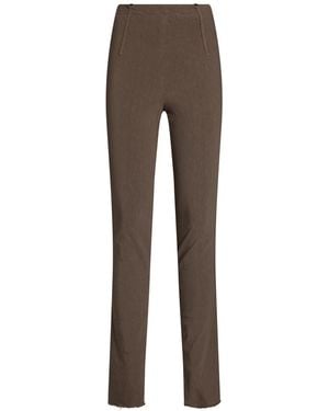 Masnada Trousers Linen, Viscose, Elastane - Grey