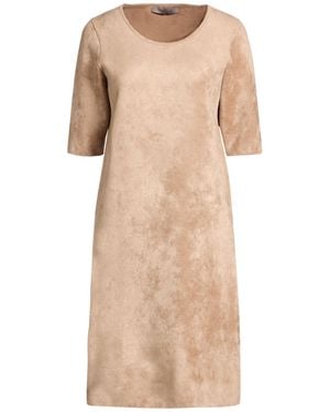 D.exterior Mini Dress Polyamide, Viscose, Merino Wool, Polyester, Elastane - Natural