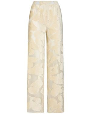 Loulou de Saison Pants Viscose, Polyamide - Natural