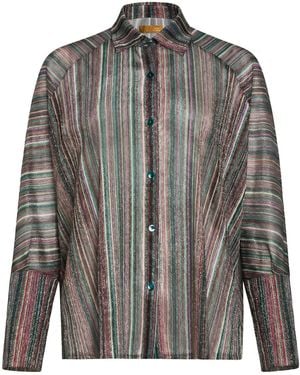 Siyu Shirt Polyester, Metallic Fibre - Grey