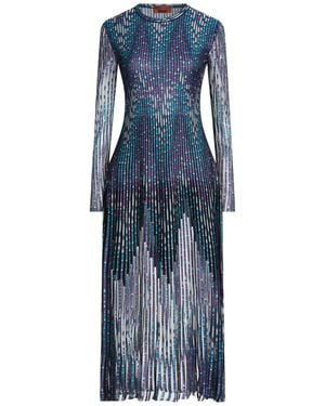 Missoni Midi Dresses - Blue