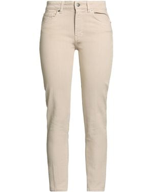 SOLOTRE Jeans Cotton, Elastane - Natural