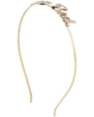 Red(V) Hair Accessory Metal - White