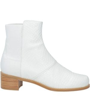 Stuart Weitzman Botines De Caña Alta - Blanco