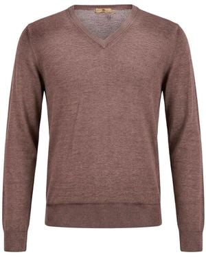 Fradi Sweater Virgin Wool - Brown
