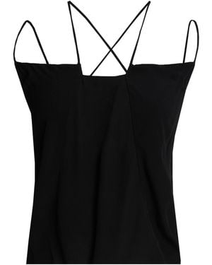 Patrizia Pepe Top Viscose - Black