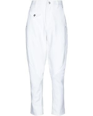 High Pants Polyester, Nylon, Elastane - White