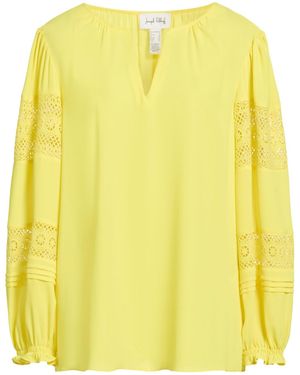 Joseph Ribkoff Top Polyester - Yellow