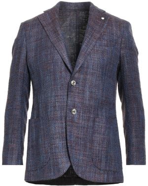 L.B.M. 1911 Blazer Cotton, Silk - Blue