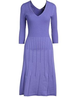 Wolford Midi Dress Virgin Wool, Cotton, Elastane - Purple