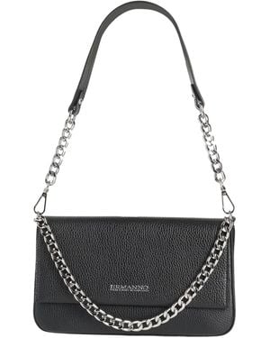 Ermanno Scervino Shoulder Bag Cow Leather - Black