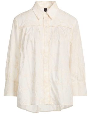 Marc Cain Ivory Shirt Cotton - White