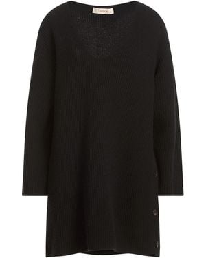 Jucca Mini Dress Virgin Wool - Black