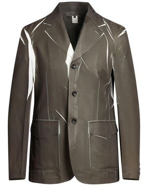 Comme des Garçons Khaki Blazer Polyester - Green