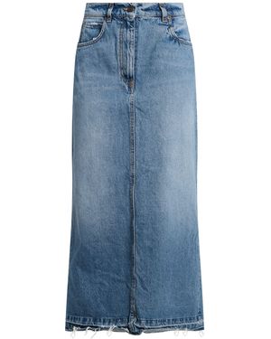 Fortela Denim Skirt Cotton - Blue