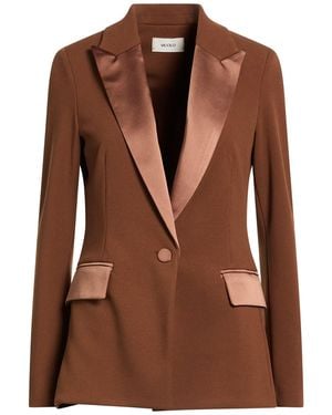 ViCOLO Blazer Polyester, Elastane - Brown