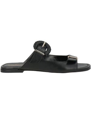 Baldinini Sandals Calfskin - Black