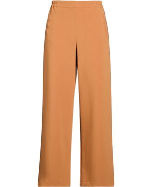 Niu Camel Pants Polyester, Viscose, Elastane - Orange