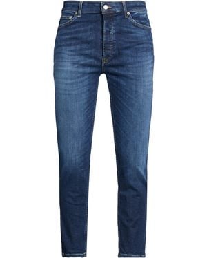 Department 5 Jeans Cotton, Elastomultiester, Elastane - Blue