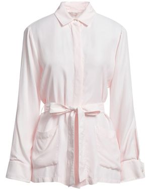 HER SHIRT HER DRESS Shirt Cupro, Modal - Pink