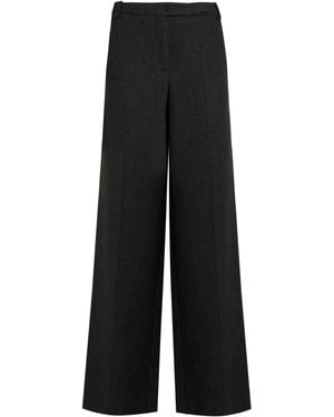 Dorothee Schumacher Trousers Viscose, Acrylic, Polyester, Wool - Black