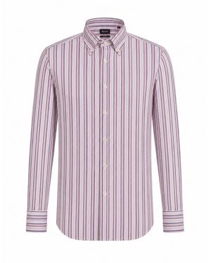 Bagutta Rust Shirt Cotton - Purple