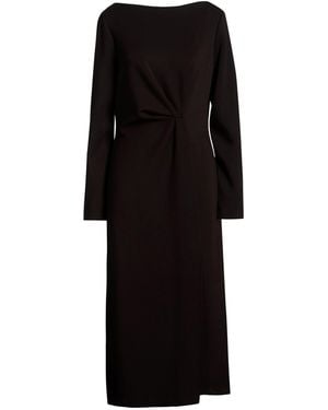 MEIMEIJ Midi Dress Polyester, Viscose, Elastane - Black