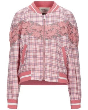 Roy Rogers Jacket Viscose, Cotton, Polyamide - Pink