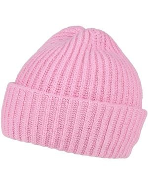 MSGM Hat Viscose, Polyamide, Wool, Cashmere - Pink