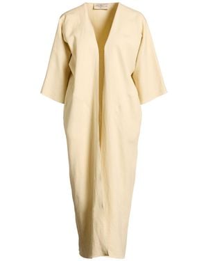 Cortana Overcoat & Trench Coat Linen - Natural