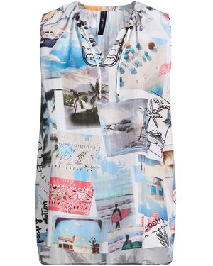 Marc Cain Light Top Cotton, Enka Viscose - Blue