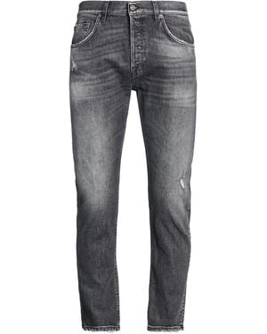 Dondup Charcoal Jeans Cotton, Lyocell, Elastane - Grey