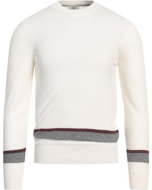 M.Q.J. Ivory Sweater Polyamide, Wool, Viscose, Cashmere - White