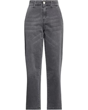 SOKO NI INAI Jeans Cotton, Elastane - Gray