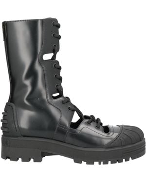Dior Dior Dioriron Leather Boot - Black