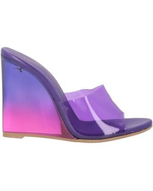 Le Silla Sandals Pvc - Purple