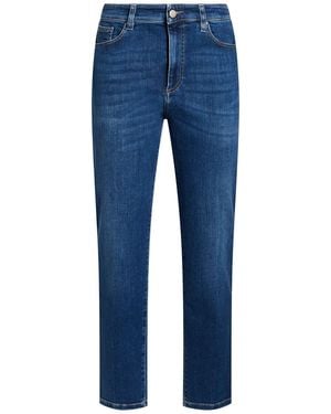 Teleria Zed Jeans Cotton, Elastomultiester, Elastane - Blue