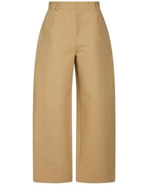 Acne Studios Pants Cotton - Natural