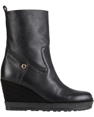 Testoni Botines De Caña Alta - Negro